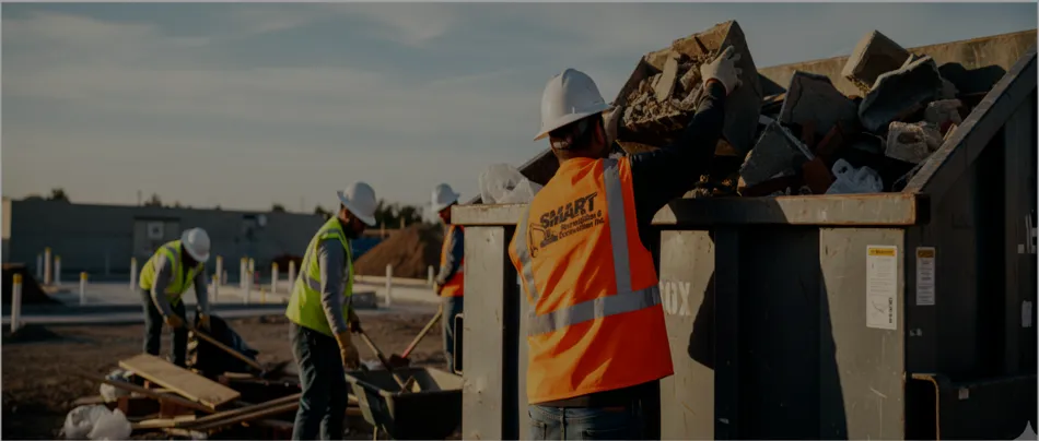 Portada de servicio Site Cleanup - limpieza de obra y retiro de residuos